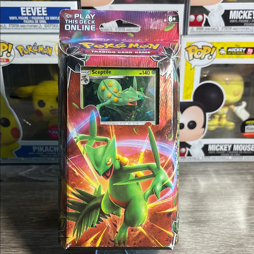 Pokemon Leaf Charge Theme Deck